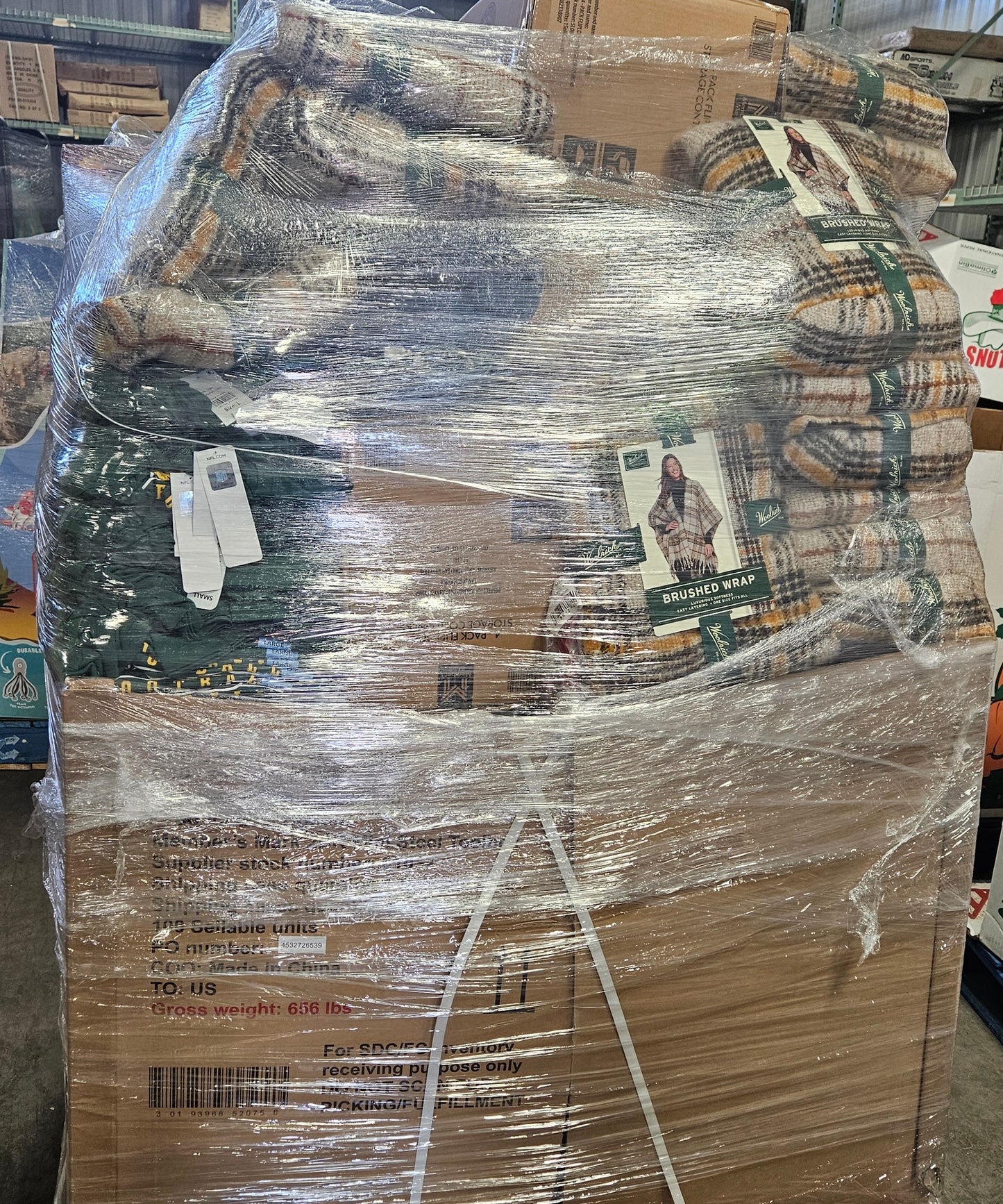 63310226028505- MIX CLOTHING/HOMEGOODS PALLET #2