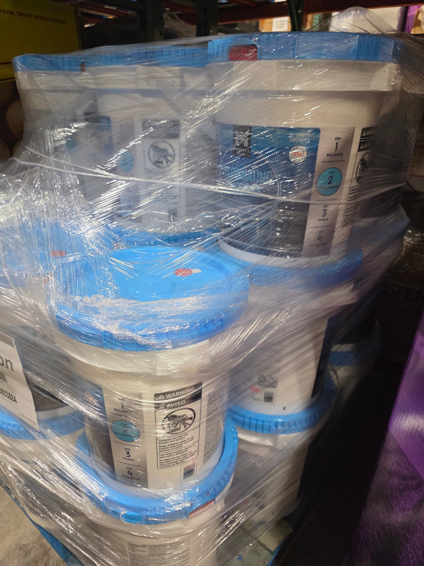 Pallet of 24 MM CHLORINATING GRANULES