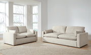 Refined Sofa and Loveseat