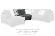 Larkstone Armless Loveseat
