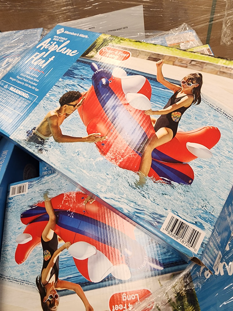 MM RIDE ON AIRPLANE FLOAT