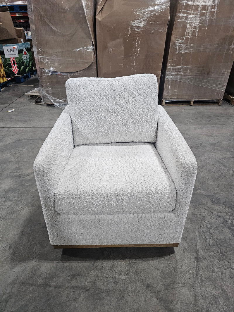 Auction Brand New in Box FABRIC SWIVEL CHAIR