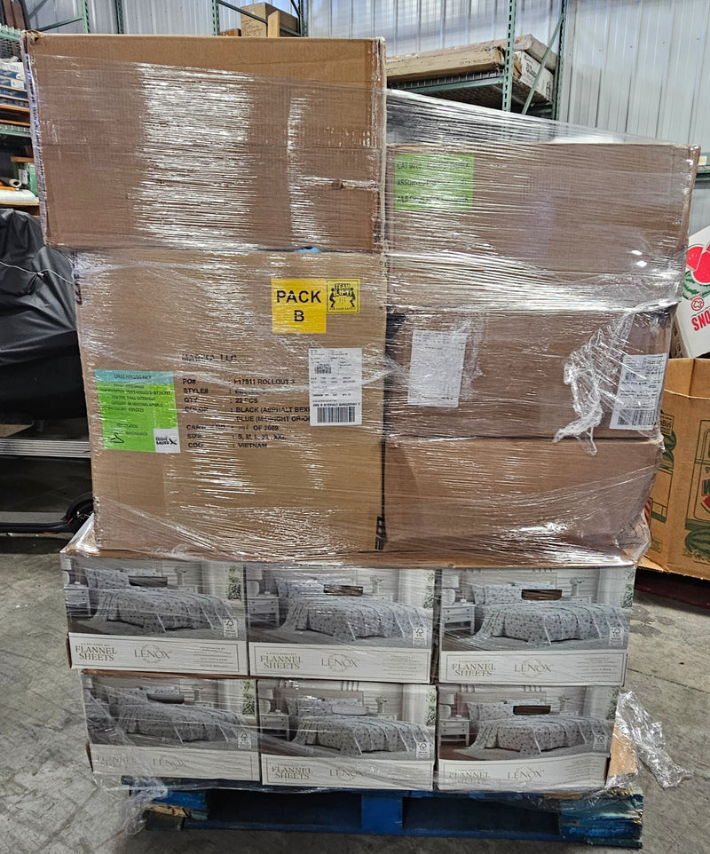 63310226030610 - MIX CLOTHING/BEDDING PALLET #3