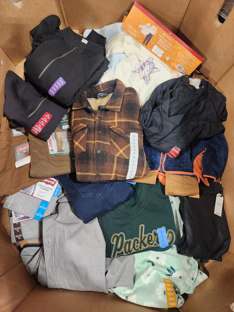 FALL/WINTER Clothing Pallet