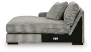 Lindyn 5-Piece Sectional and Ottoman