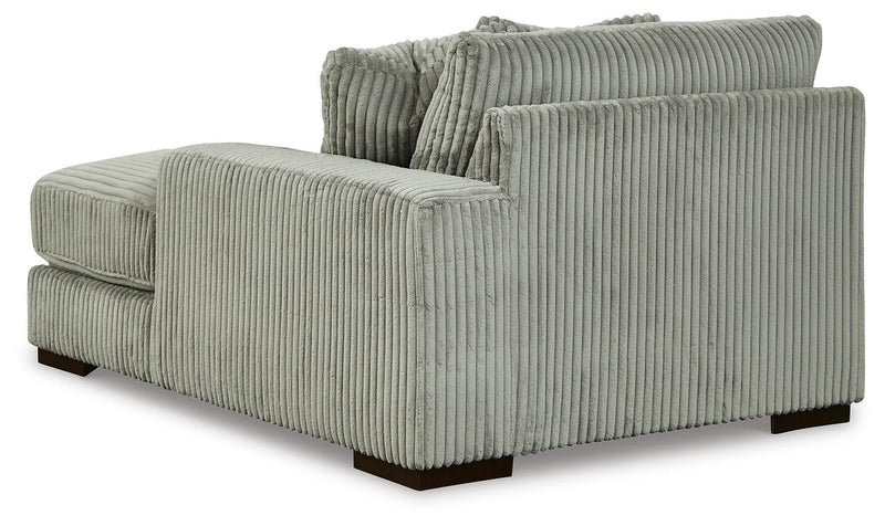 Lindyn 4-Piece Sectional with Chaise and Oversized Accent Ottoman
