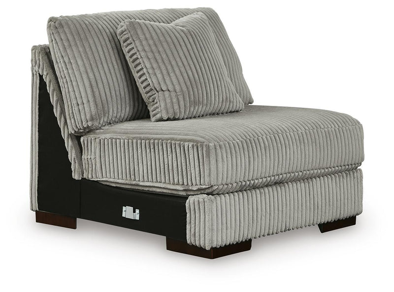 Lindyn 4-Piece Sectional with Chaise and Oversized Accent Ottoman
