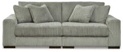 Lindyn 2-Piece Sectional Sofa and Oversized Swivel Accent Chair