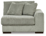 Lindyn 2-Piece Sectional Sofa and Oversized Swivel Accent Chair