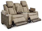 Next-Gen Durapella Power Reclining Loveseat and Power Recliner
