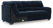 SimpleJoy Right-Arm Facing Sofa with Corner Wedge