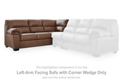 WillowBend Left-Arm Facing Sofa with Corner Wedge