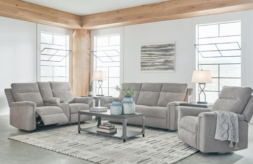Barnsana Power Reclining Sofa, Loveseat and Recliner