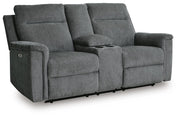 Barnsana Power Reclining Sofa, Loveseat and Recliner