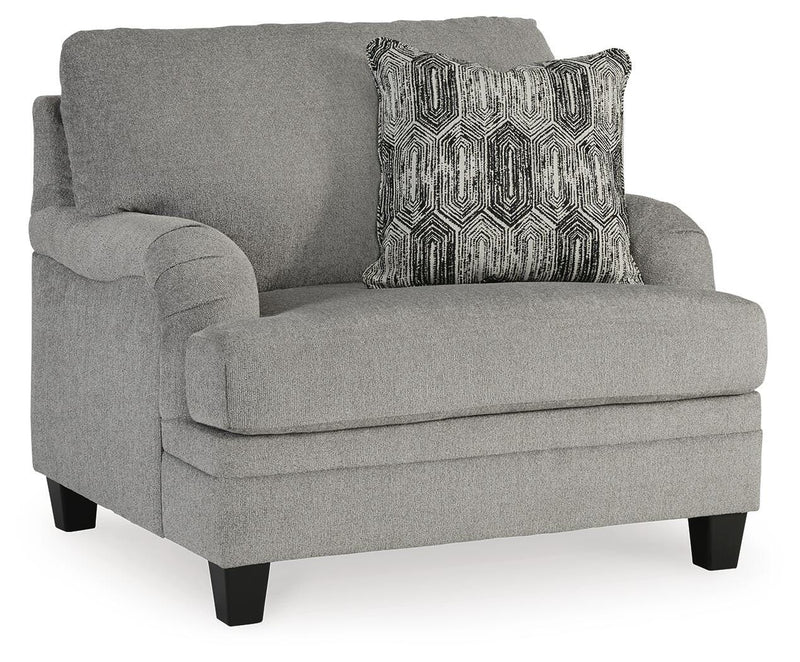Davinca Sofa, Loveseat, Oversized Chair and Ottoman
