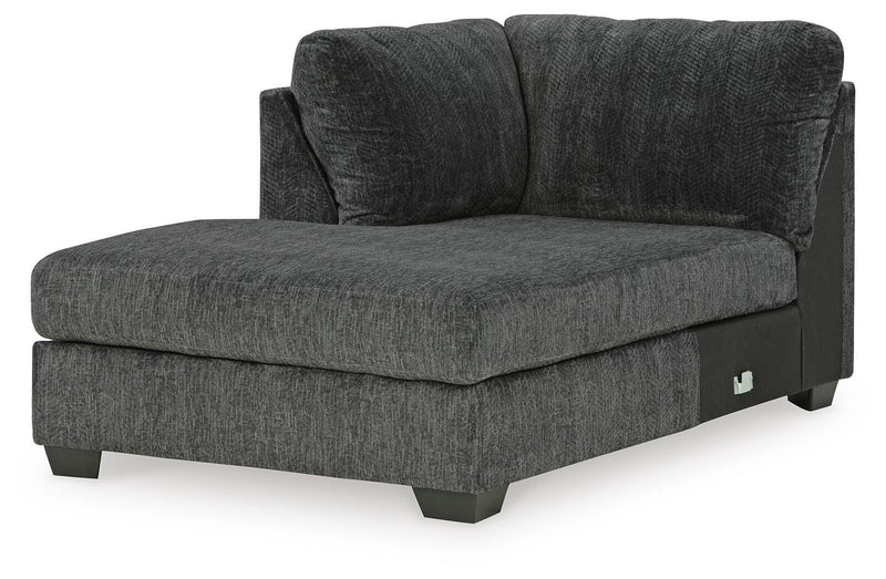 Biddeford 2-Piece Sectional and Oversized Swivel Accent Chair