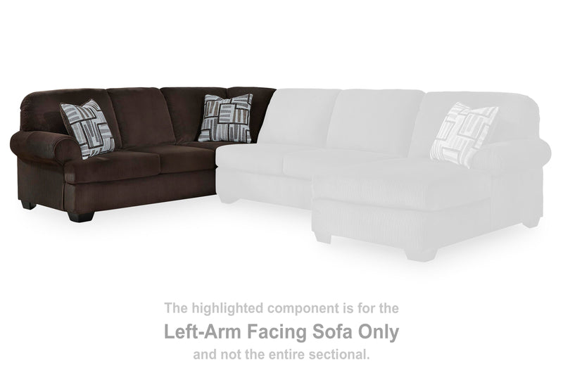 Kimlee Left-Arm Facing Sofa with Corner Wedge