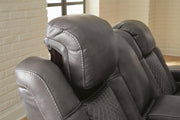Fyne-Dyme Power Reclining Sofa and Loveseat