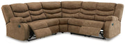 Partymate 2-Piece Reclining Sectional
