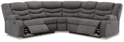 Partymate 2-Piece Reclining Sectional