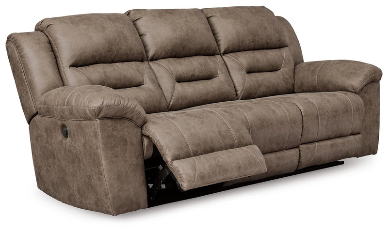 Stoneland Power Reclining Sofa and Loveseat