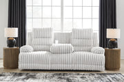 Rhines Falls Power Reclining Sofa with Drop Down Table