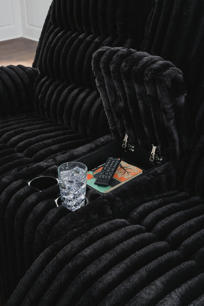 Rhine Falls Power Reclining Loveseat with Console