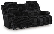 Rhine Falls Power Reclining Sofa with Drop Down Table