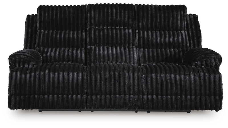 Rhine Falls Power Reclining Sofa and Loveseat