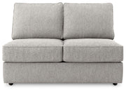 Ashlor Nuvella® Armless Loveseat