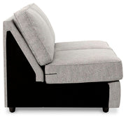 Ashlor Nuvella® Armless Loveseat
