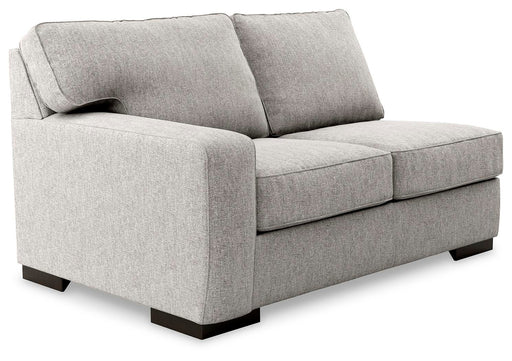 Ashlor Nuvella® Left-Arm Facing Loveseat