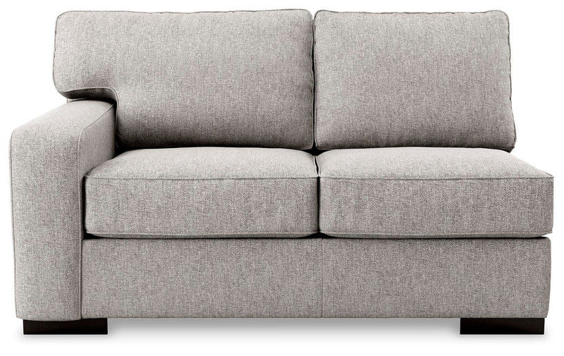 Ashlor Nuvella® Left-Arm Facing Loveseat