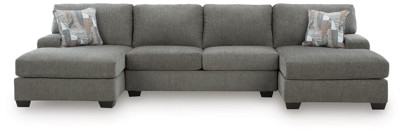 Clarington 3-Piece Sleeper Sectional with Double Chaise