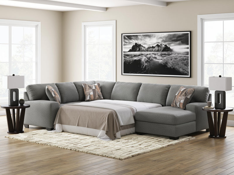 Clarington 3-Piece Sleeper Sectional with Chaise