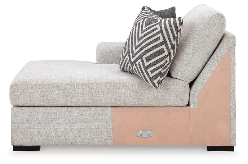 Koralynn 3-Piece Sectional and Oversized Accent Ottoman