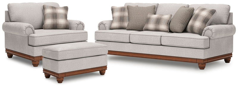Clearbrooke Sofa, Oversized Chair and Ottoman