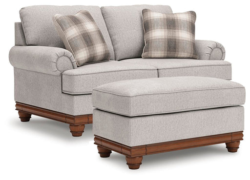 Clearbrooke Loveseat and Ottoman