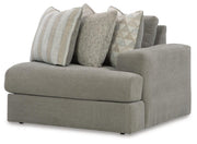 Avaliyah 4-Piece Sectional and Oversized Accent Ottoman