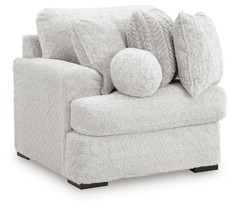 Cuddle Plush Left-Arm Facing Corner Chair