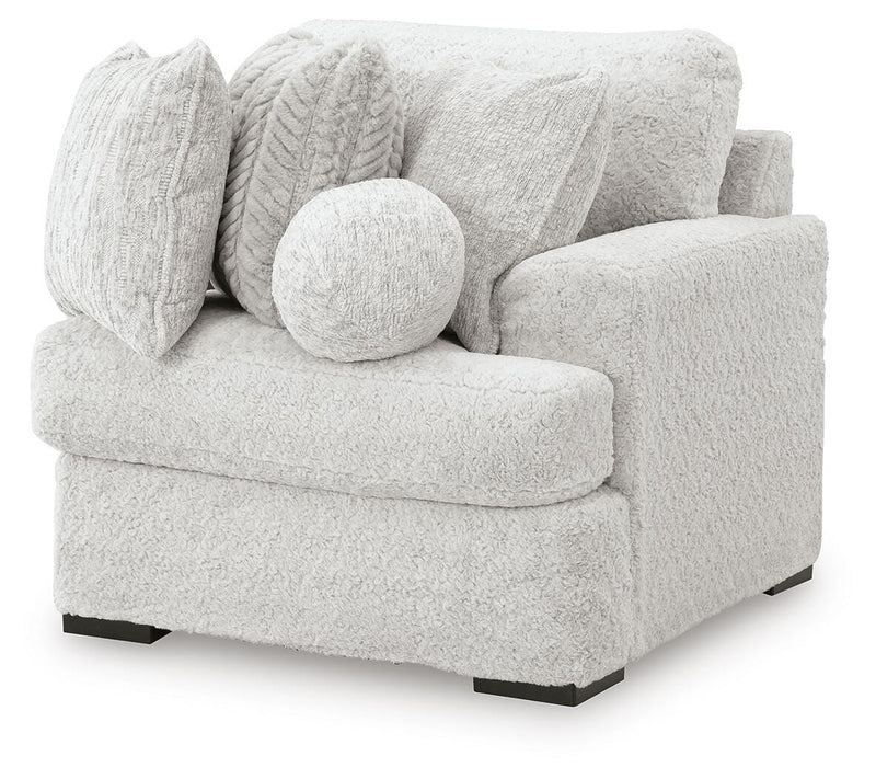Cuddle Plush Right-Arm Facing Corner Chair
