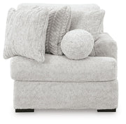 Cuddle Plush Right-Arm Facing Corner Chair