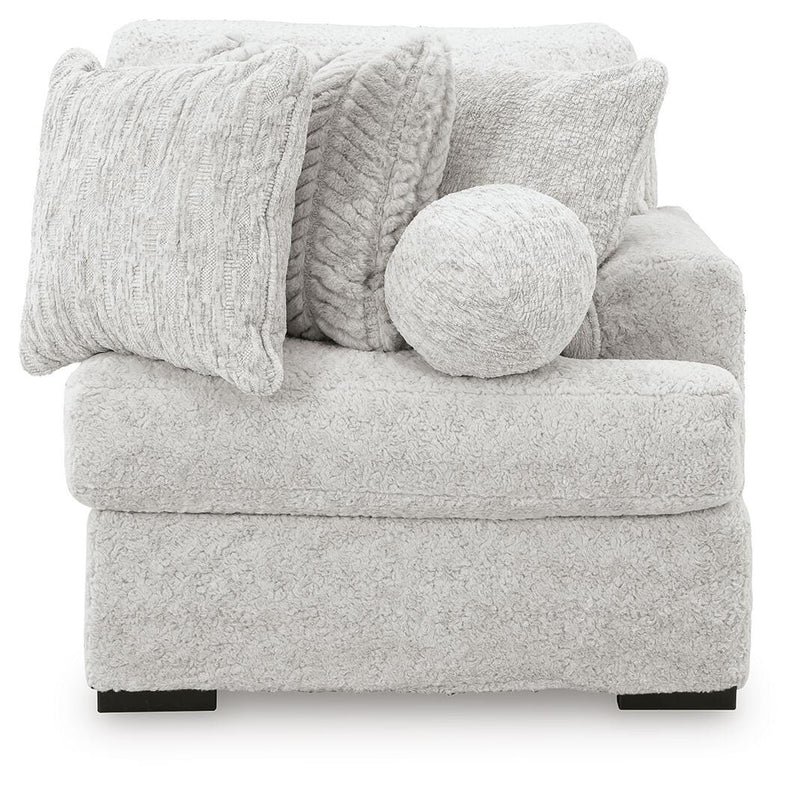 Cuddle Plush Right-Arm Facing Corner Chair