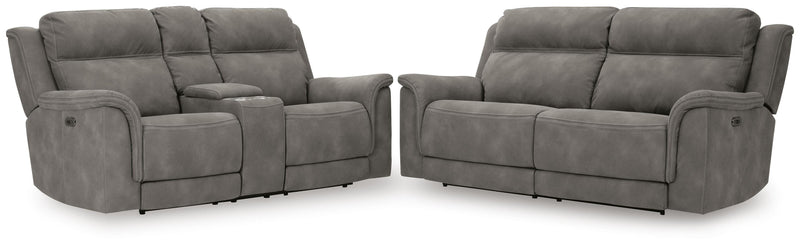 Next-Gen Durapella Power Reclining Sofa and Loveseat