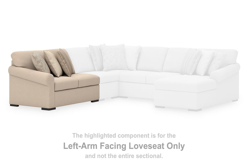 LadyMae Left-Arm Facing Loveseat