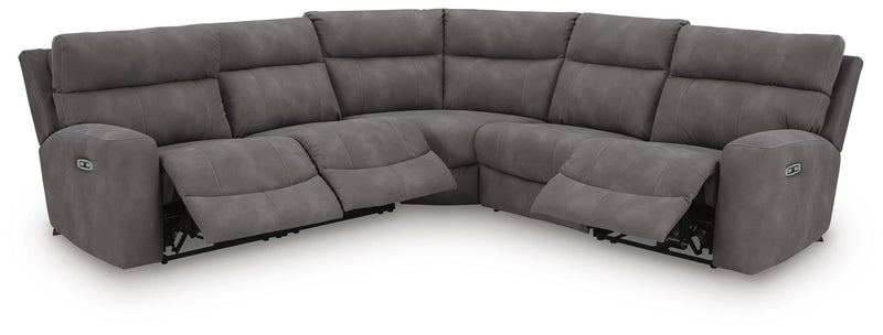 Next-Gen Durapella 5-Piece Power Reclining Sectional