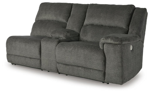 Keensburg Right-Arm Facing Power Reclining Loveseat with Console