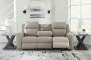 Lavenhorne Reclining Sofa with Drop Down Table