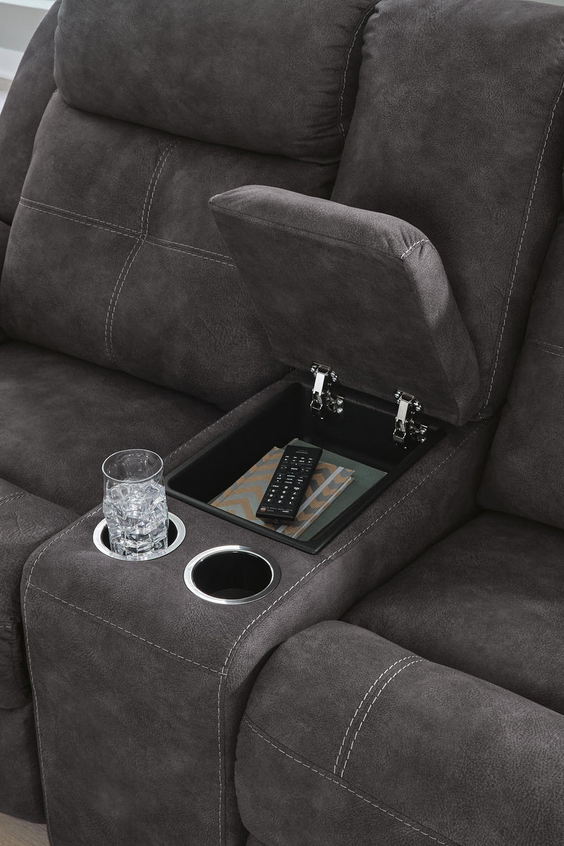 Brysonview Reclining Loveseat with Console
