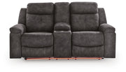 Brysonview Reclining Loveseat with Console